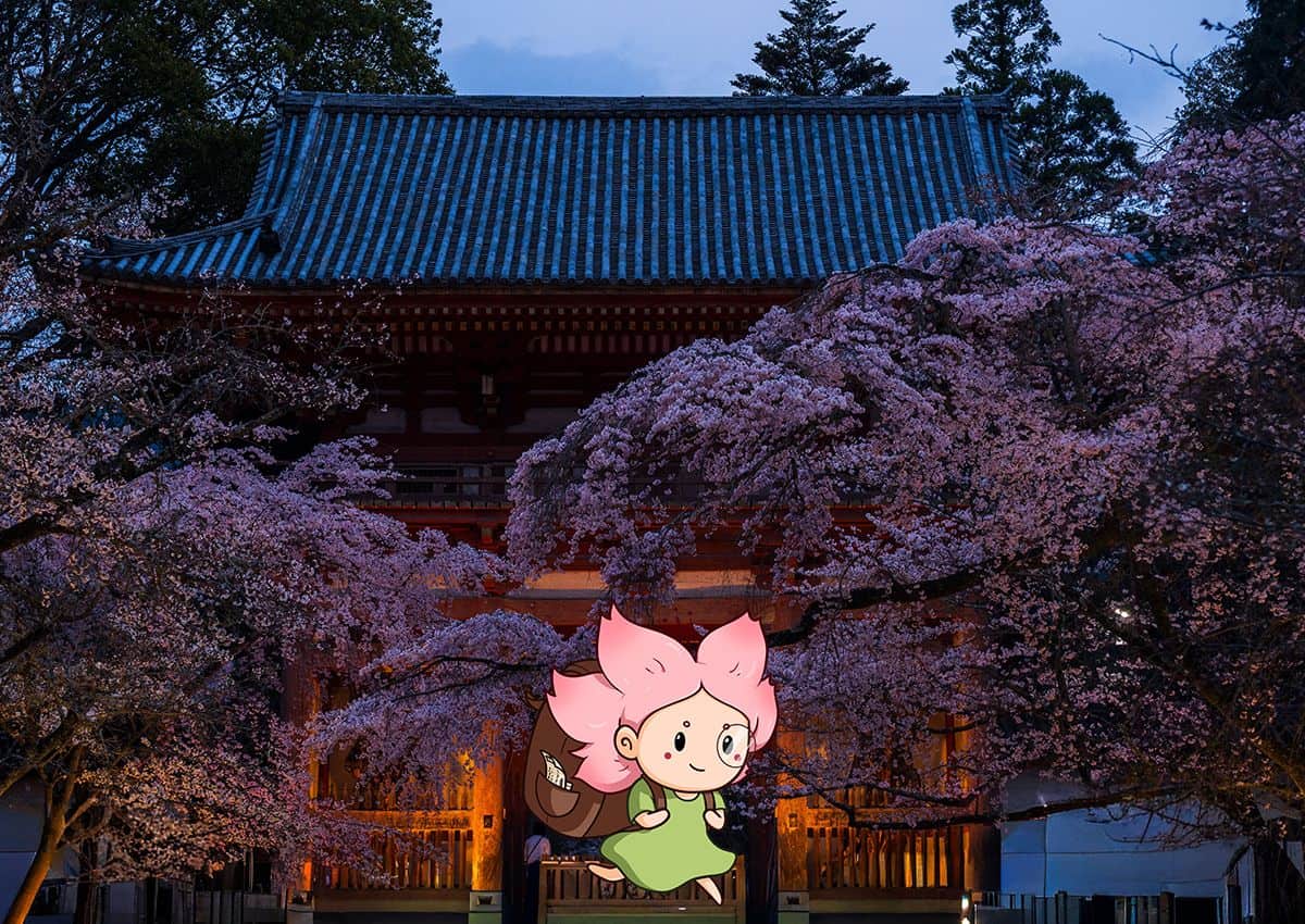 Mono-chan bricht zu einem Abenteuer in Japan auf