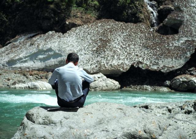 Natürliche heisse Quellen um Unazuki Onsen