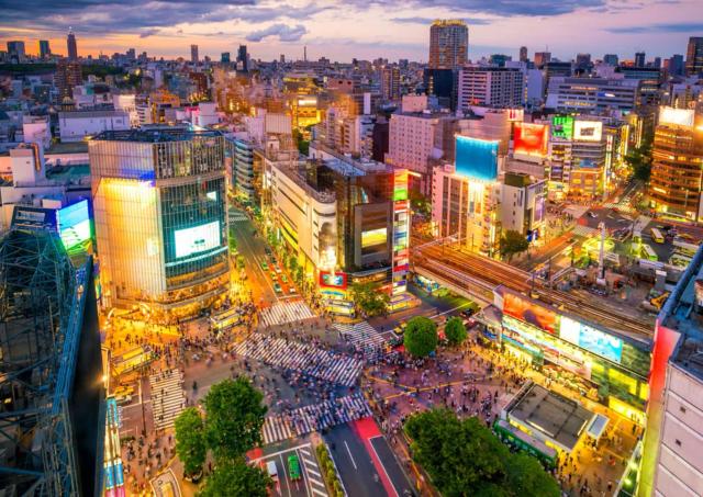 Shibuya Crossing, Tokio