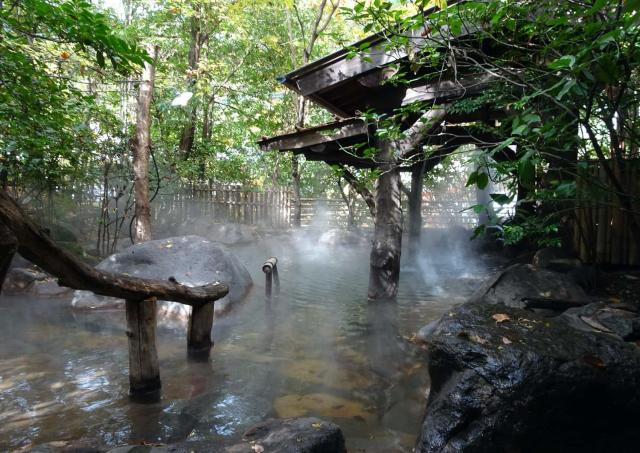 Heisse Quellen in Kurokawa Onsen