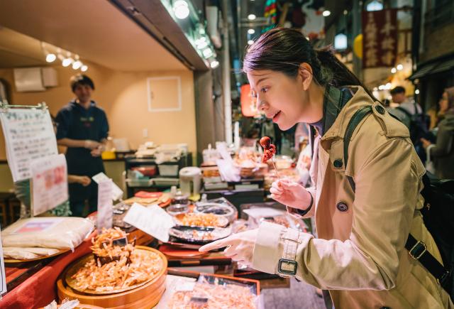 Nishiki-Lebensmittelmarkt, Kyoto
