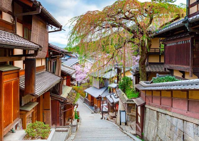 Strasse in Kyoto