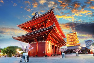 Sensoji-Tempel, Asakusa, Tokio