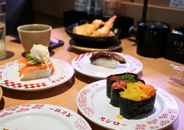 Frisches Sushi auf der EXPO 2025