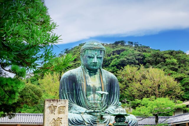 Der Grosse Buddha in Kamakura 