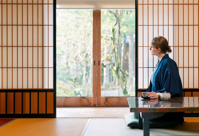 Aufenthalt in einem traditionellen Ryokan 